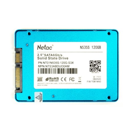 SSD NETAC 2.5 "N535S 120 GB SATA III NT01N535S-120G-S3X-13