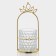 Glass candy "Bohemia. Crown ”, 9.5 × 20 cm