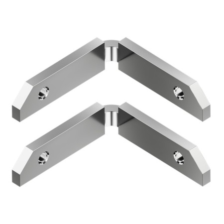 Corner connector for the profile Arte Lamp Profile-CCCESSORES A641305V, 1x3.5x3.5 cm, gray