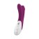 Vibrator Mystim Bon Aparte, double, purple color, 22 cm