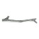 Cappio “branch” handle “branch” RSC009, m/o 128 mm, color old silver