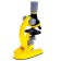 Children's microscope "Young botanist" The frequency of x100, x400, x1200, yellow, backlight