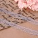 Capricon lace, 15 mm × 10 ± 1 m, color gray No. 9