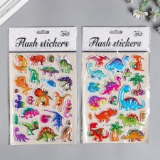 Sticker plastic volumetric 