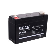 The battery Delta DT 4035 (4V / 3.5AH)