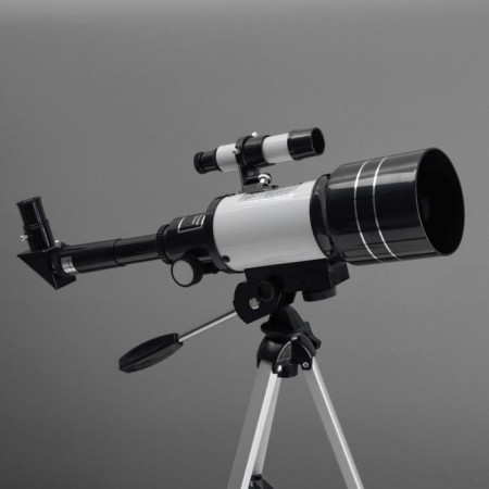 Telescope desktop 150 multiple increase, white-black case, F30070M,-2