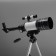 Telescope desktop 150 multiple increase, white-black case, F30070M,