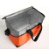 Bag-Termyu two-flower 36l, 42*25*35, DECD for Meln, 3 N/pocket, Rag belt, gray/orange