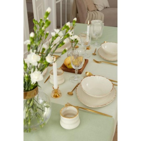 The tablecloth "Ethel" 240x165 cm, col. Mint, 100% cotton, 163 g/m2-5