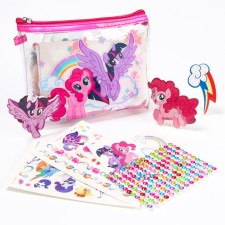 A set with strands, tattoos, rhinestones, in the handbag “Set of Beauty for Creativity” My Little Pony