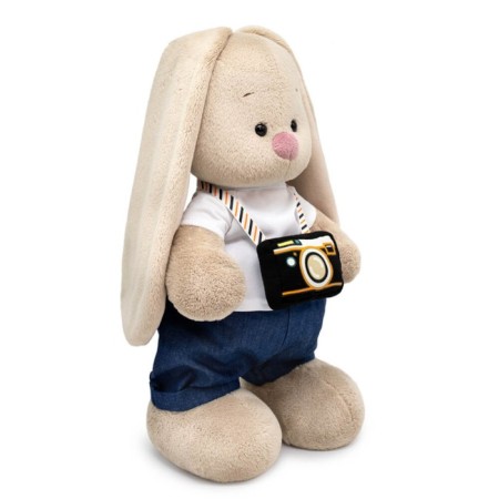 Soft toy "Bunny Mi", with a camera, 25 cm-1