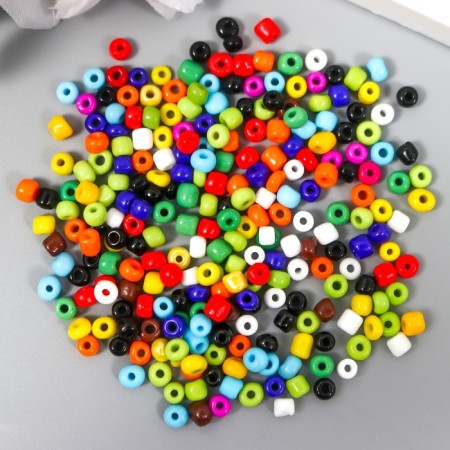 Beads "Assorted Color" 6 mm 20 g