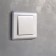 Frame for 1 post WL12-FRAME-01, color pearly corrugated