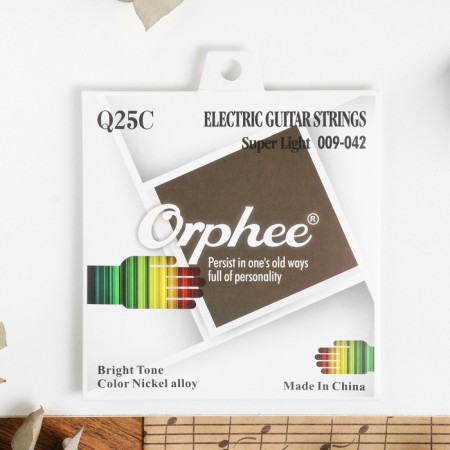 Strings for the Elekhitars Orphee Q25C, 009-042-4
