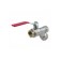 Aquasfera 1014-01, 1/2 ", PN 40, with a filter, full-pass, lever