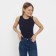 Women's jeans, dark blue color, size 38 (44)