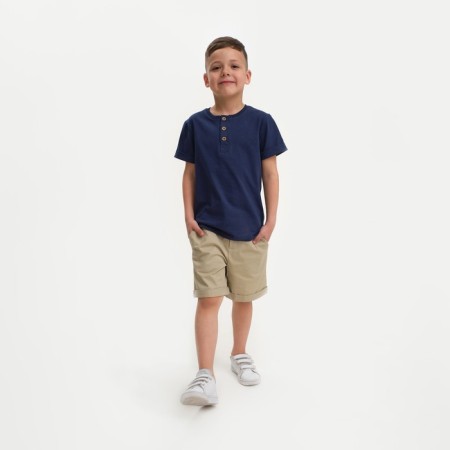 Shorts for the boy KAFTAN, size 28 (86-92 cm), beige color-5
