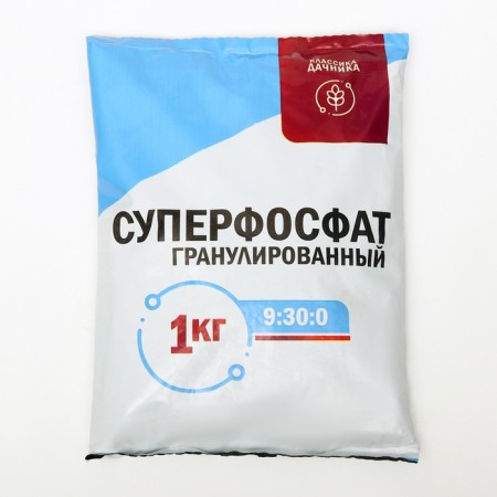 Fertilizer mineral superphosphate "Classics of a summer resident", granular, 1 kg-4