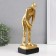 Souvenir Polystone "Golphist" gold 9.5x8.5x27 cm