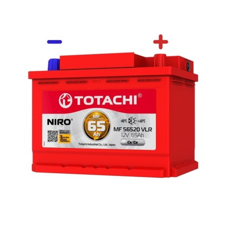 Totachi Niro MF56520 VLR, 65 Ah, reverse polarity