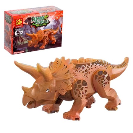 Block designer "Dinosaurs", 12 species, mix-8