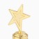 Cup award figure: Star of a cast “golden man” gold, plastic, 16.5 x 6.3 cm.