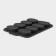 Silicone form for baking with perforation "buns", 34.5 × 23 × 2.5 cm, 8 cells (9.5 × 6.3 × 2.4 cm), color gray color