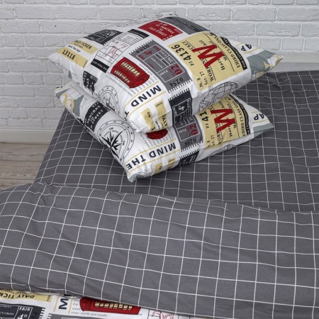 Bed linen euro, size 215x240 cm, 205x215 cm, 70x70 cm - 2 pcs-5