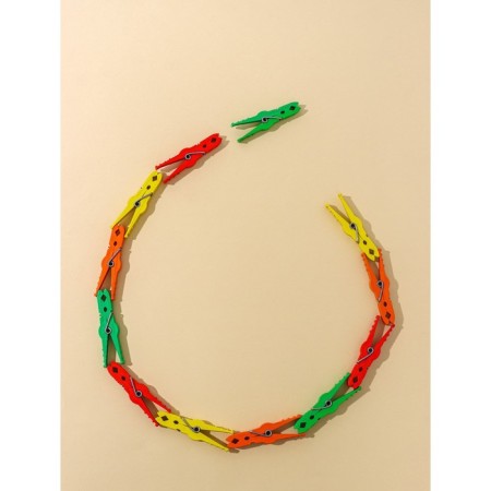 Brunnoks are linen "Kubanochka", 8 cm, 12 pcs, color mix
