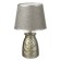 Table lamp 16882/1GR E14 40W gray 20x20x34 cm Risalux