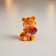 Polystone souvenir "Little Tiger with Flowers" MIX 4x3x3 cm