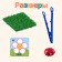 Developing set "color dew", marble pebbles, according to the Montessori methodology