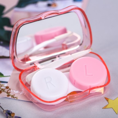 Container for lenses with a mirror "Sweets"-1