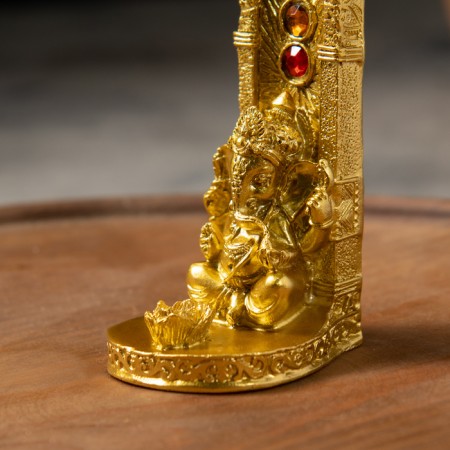 Bowl stand "Ganesha", gold-1