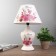 Table lamp "Flower bouquet" 1xe14 40W white 24x24x39.5 cm Risalux
