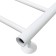 Water towel "Sanprise" Aurora P6, 500x800 mm, lower connection, white matte