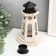 Summary of the tree on 1 candle "Lantern-Inga" white 22x13.8x12.8 cm