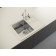 Kitchen-kitchen washing Florentina "Combinum-650" 650x480 mm, color Anthracite