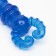 Chewing toy "crab", transparent, tpr, 12 cm, blue