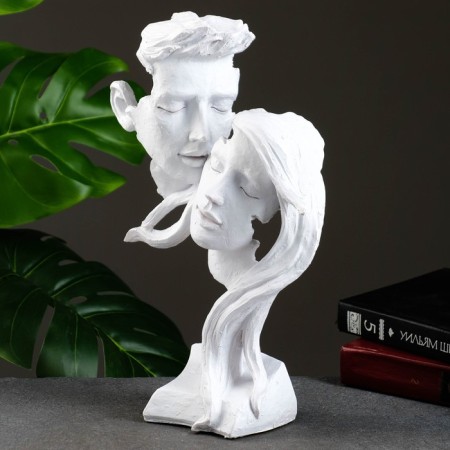 Figure "couple in love - Youth" White, 32cm-1
