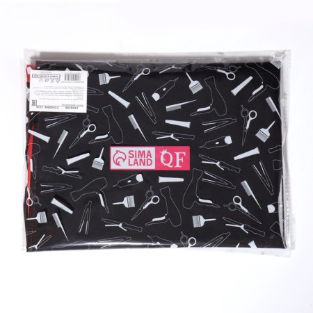 Apron for the master, black/red color-9