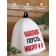 A hat for a bathhouse with an applique "Pun sadness, I will pump up and I"