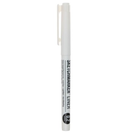 Capillary pen for graphic work Sketchmarker, 0.2 mm, black-1