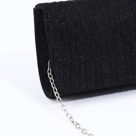 Magneta bag bag, long chain, black color-3