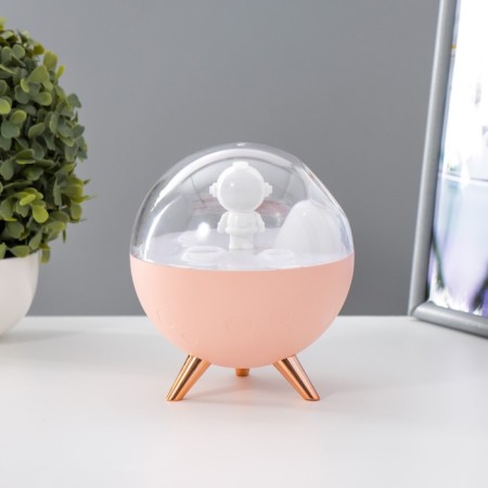 Night Moisturizer "Cosmonaut" LED USB AKB 13x13x15.5 cm Risalux-1