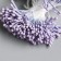 Stamens for flowers "drops matte lilac" d = 1.5 mm set 400 pcs length 6 cm