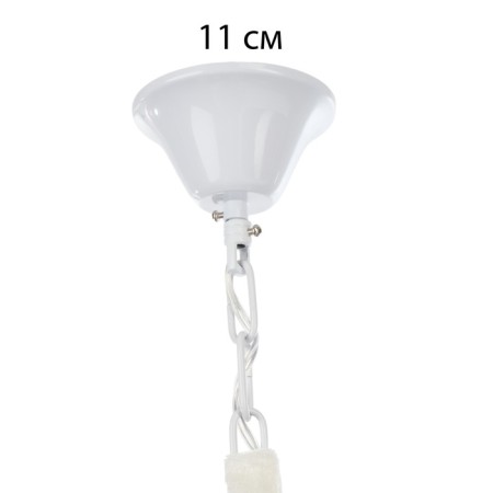 Siena chandelier 6he14 40W white-gold 60x60x117 cm-12