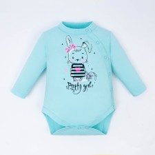 Body for a girl, mint color/bunny, height 68 cm
