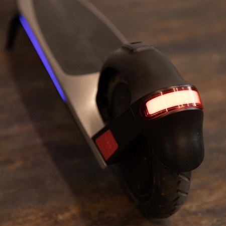 Maxisiscoo H10 electric shock, silver, with a magnesium frame and a luminous platform-4