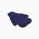 Double children's mittens, dark blue color, size 10